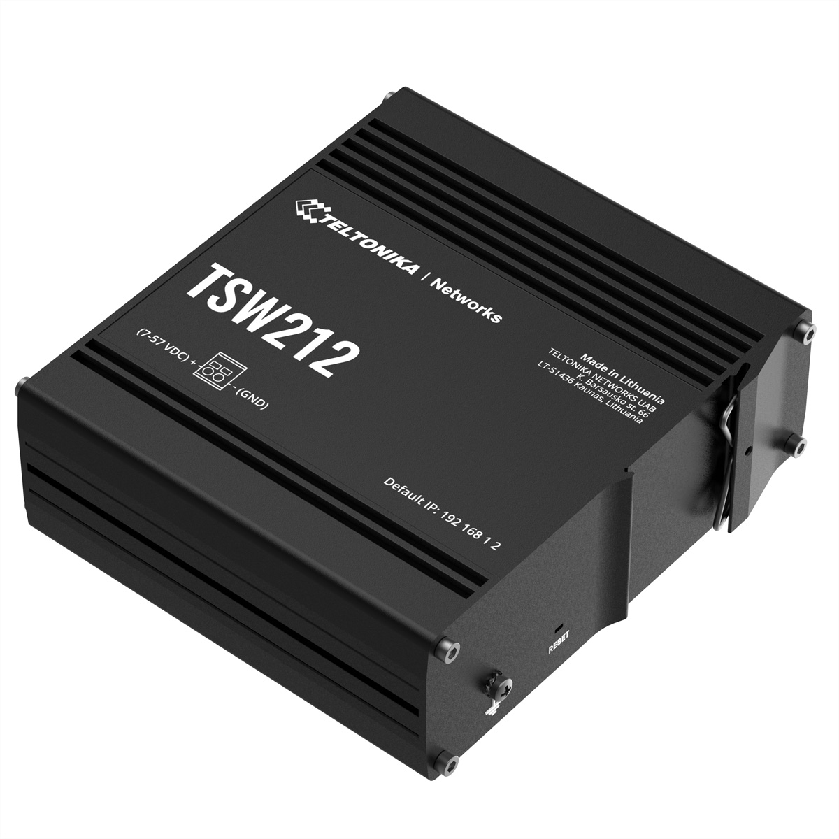 TELTONIKA NETWORKS TSW212 Layer2/L3 Managed Ethernet Switch