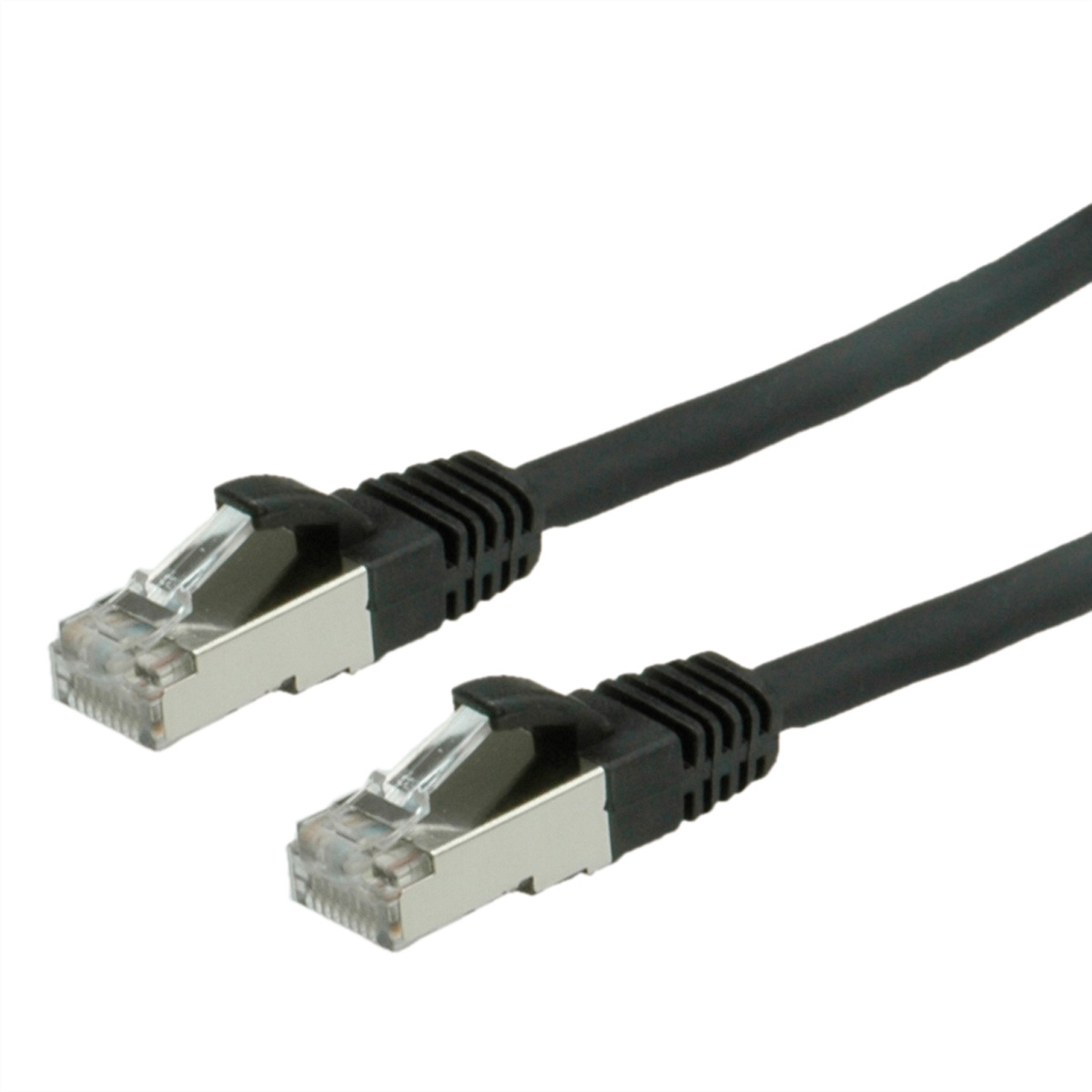 VALUE Patchkabel Kat.6 Class E S/FTP PiMF LSOH schwarz 2m VALUE Patchkabel Kat.6 Class E S/FTP PiMF LSOH schwarz 2m