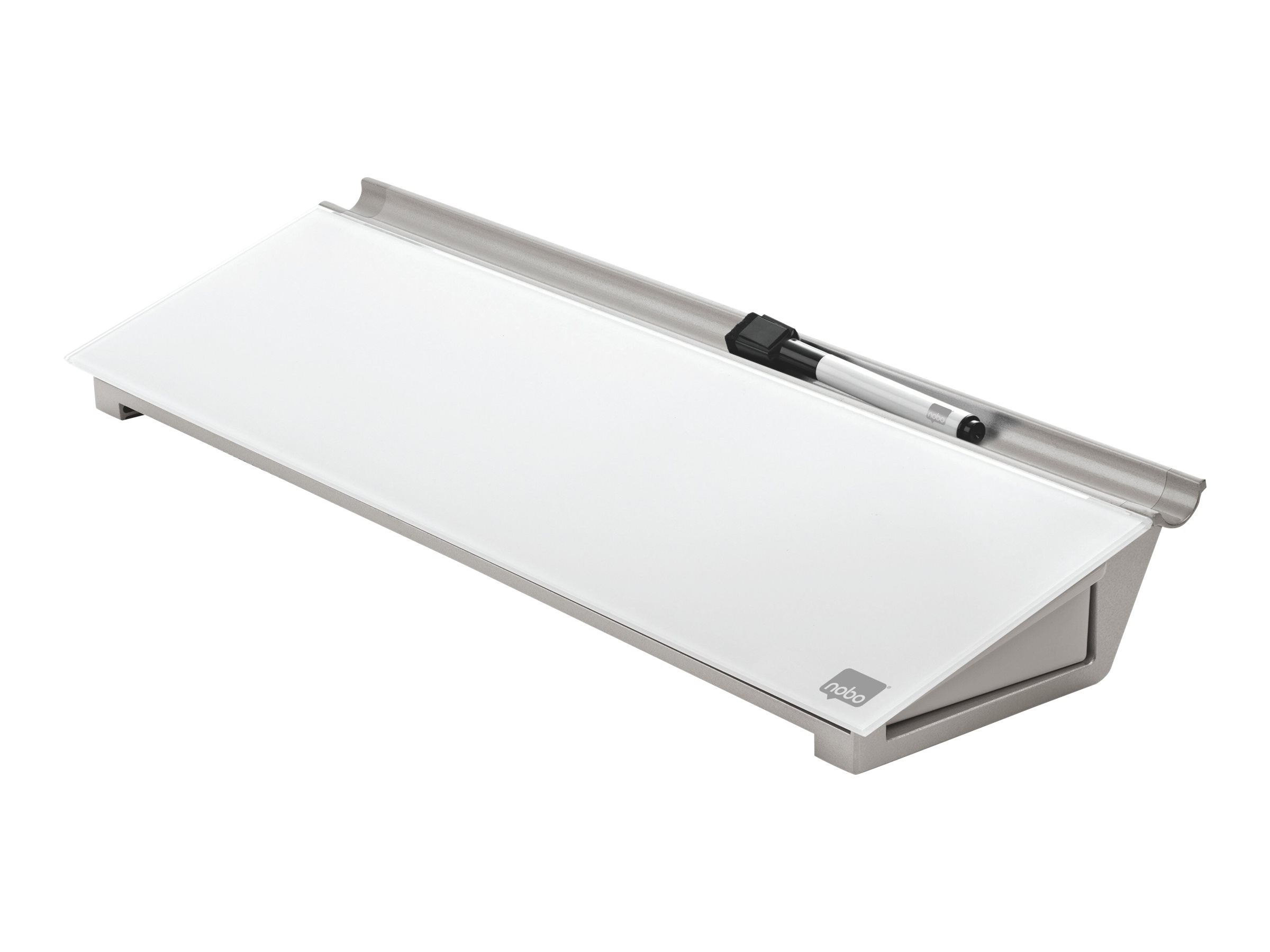 Nobo Diamond Whiteboard Desktop 45,0 x 14,0 cm weiß Glas