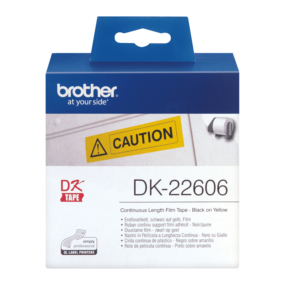 DK22606 BROTHER QL550 Etikettenrolle