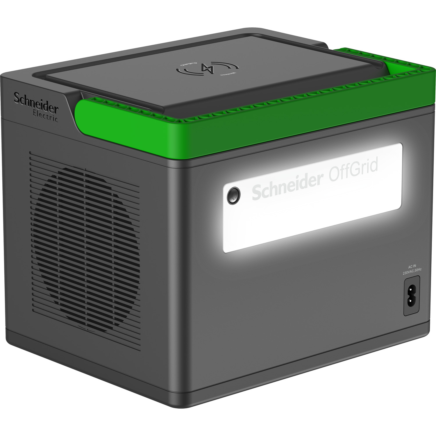 APC Schneider OffGrid Power Station 730 LCD Lithium‑Ionen kabelloses Laden