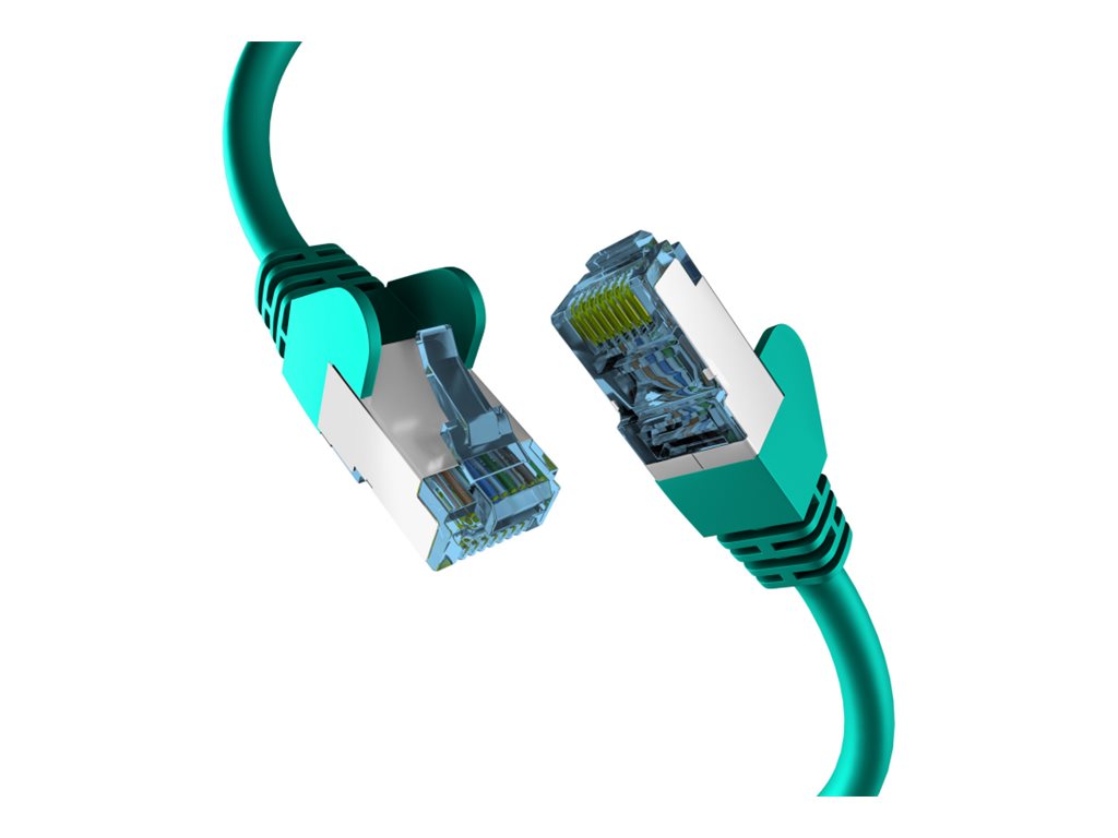 EFB Netzwerkkabel CAT6a S/FTP PIMF mit CAT7 Rohkabel 10 Gigabit Ethernet Kupfer 1,5m grün EFB Netzwerkkabel CAT6a S/FTP PIMF mit CAT7 Rohkabel 10 Gigabit Ethernet Kupfer 1,5m grün