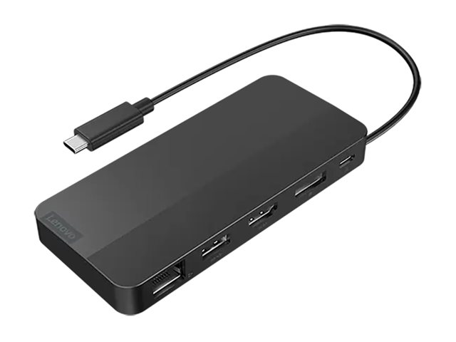 LENOVO USB-C Dual Display Travel Dock w/o Adapter