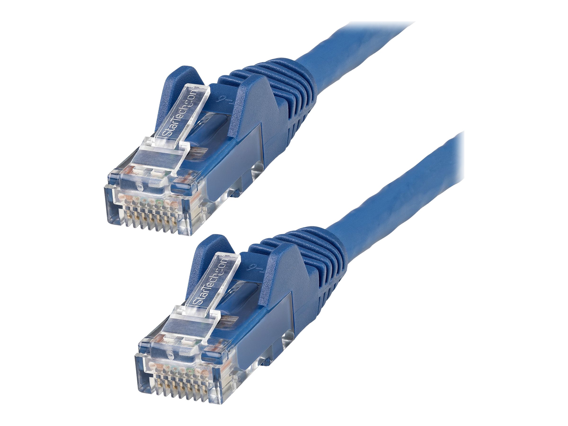 STARTECH.COM 15m LSZH CAT6 Ethernet Cable - 10 Gigabit 100W PoE RJ45 UTP Network Patch Cord Snagless - Blue ETL STARTECH.COM 15m LSZH CAT6 Ethernet Cable - 10 Gigabit 100W PoE RJ45 UTP Network Patch Cord Snagless - Blue ETL