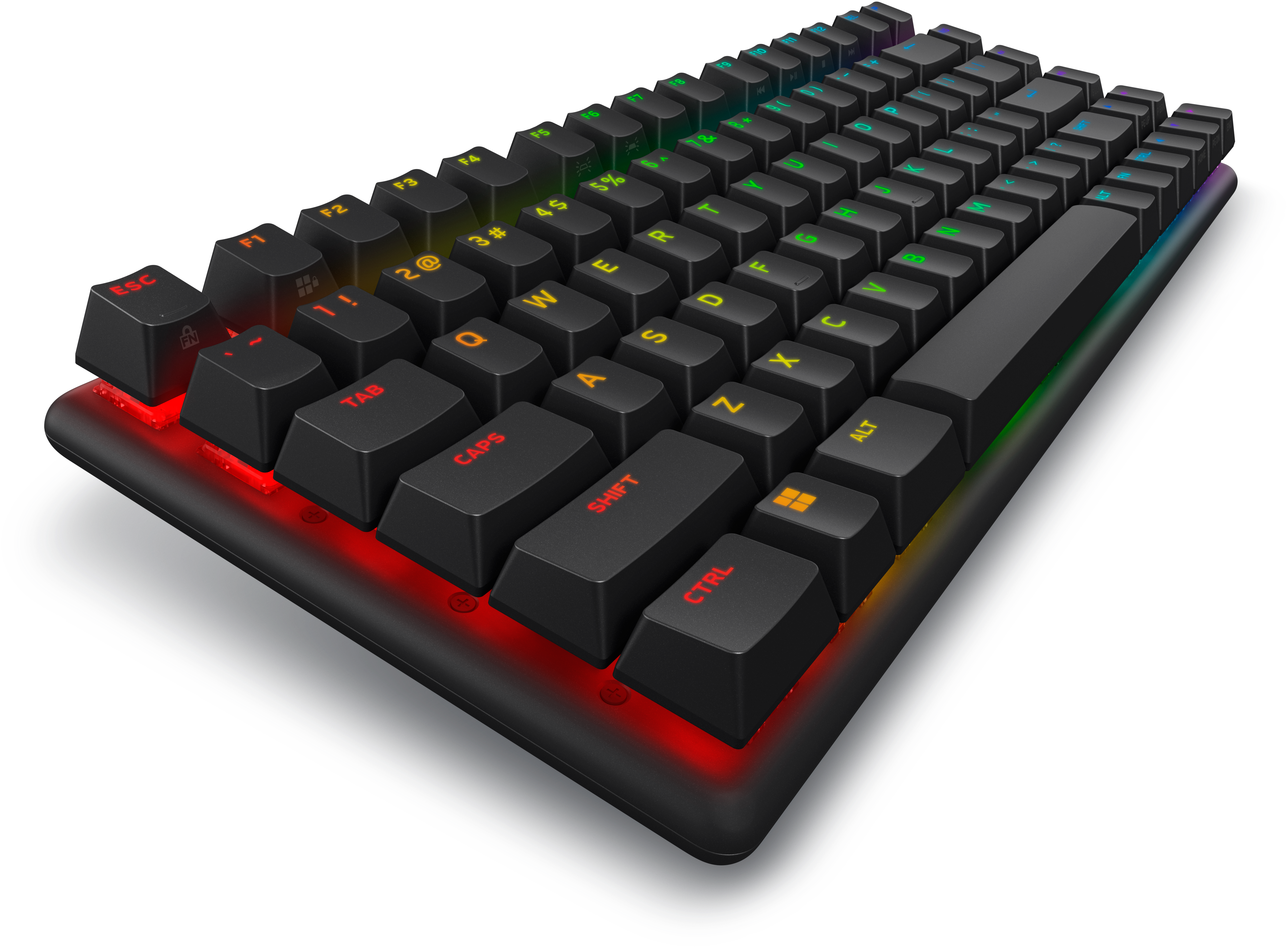 Dell Pro RGB Mech-Flat USB/2.4GHz BT5.1 QWERTY Black