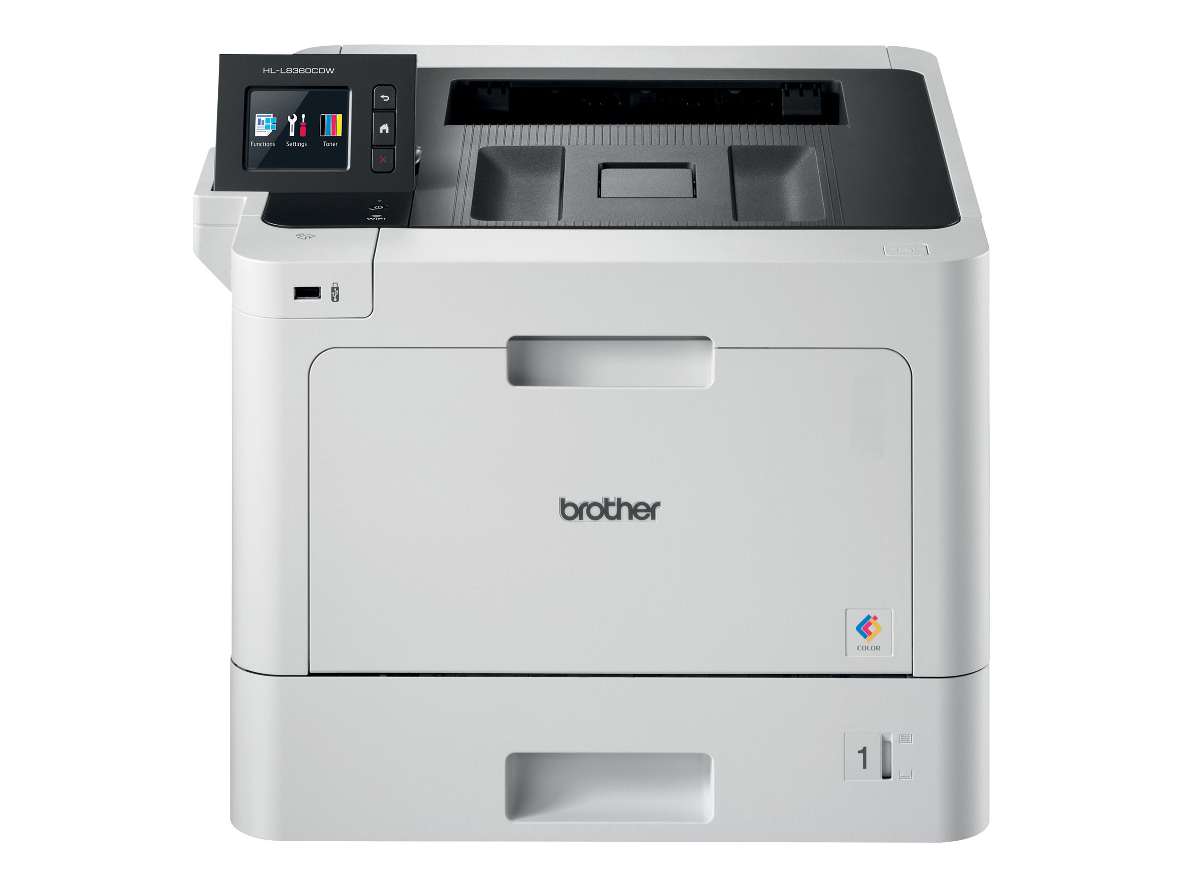 brother HL-L8360CDW Farb-Laserdrucker grau