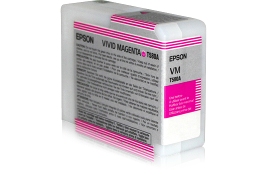 EPSON T580A vivid magenta Druckerpatrone