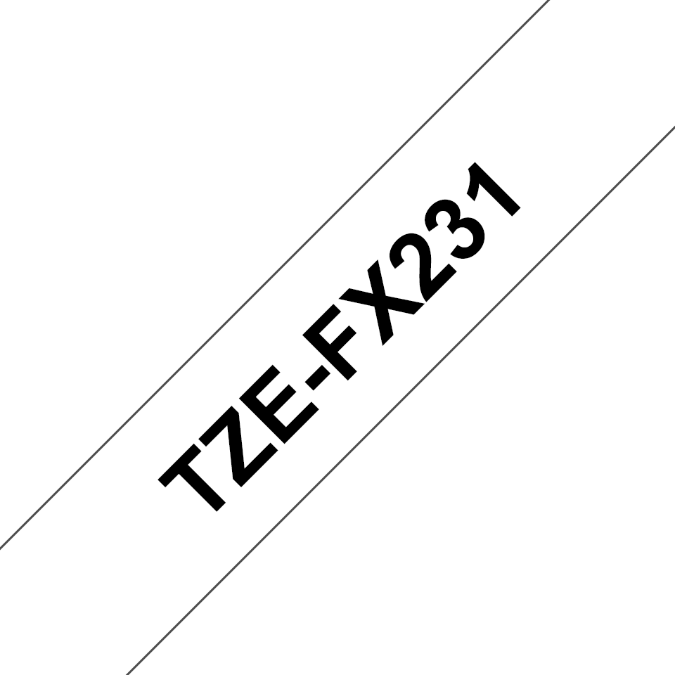 TZEFX231 BROTHER PT Schriftband 12mm
