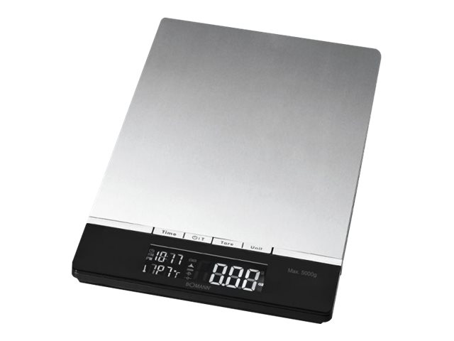 Bomann Küchenwaage KW 1421 CB inox bis 5kg Bomann Küchenwaage KW 1421 CB inox bis 5kg
