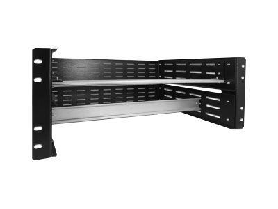 19 Hutschienenhalterung 4 HE, schwarz