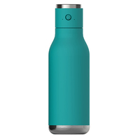 Asobu - Wireless Beat - isolierte Edelstahlflasche mit BT Lautsprecher Aquamarin