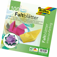 folia Faltblaetter INTENSIV mehrfarbig 100 Blatt folia Faltblaetter INTENSIV mehrfarbig 100 Blatt