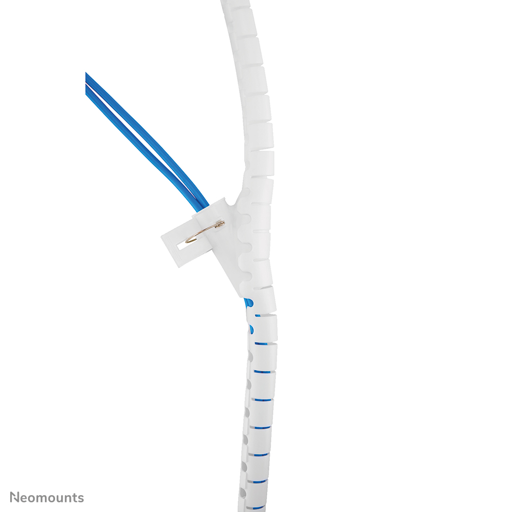 NewStar Kabelspirale 200x1,5cm 1-4 Kabel Weiß