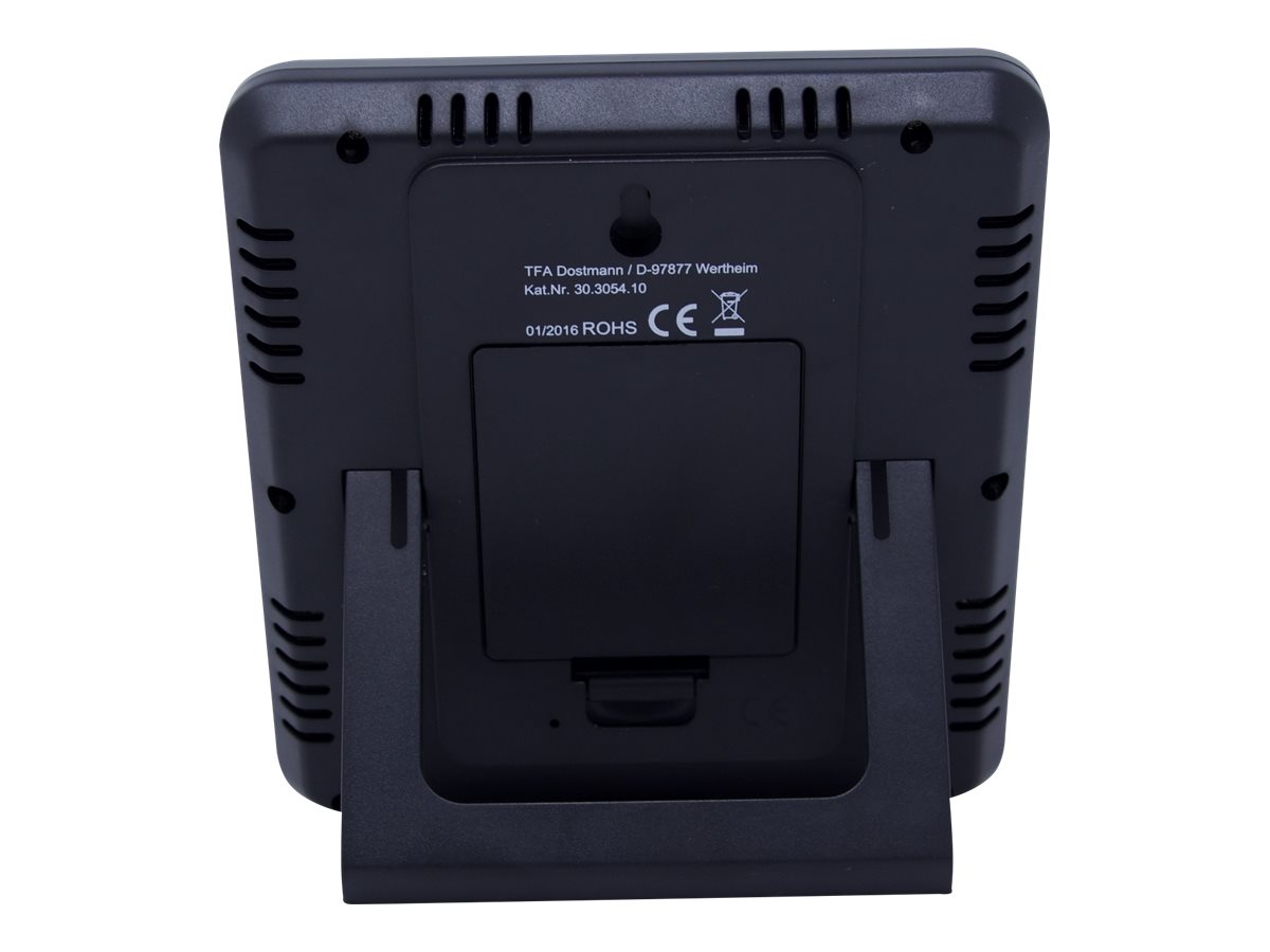 TFAÂ® Klima Monitor 30.3054.10 Wetterstation grau