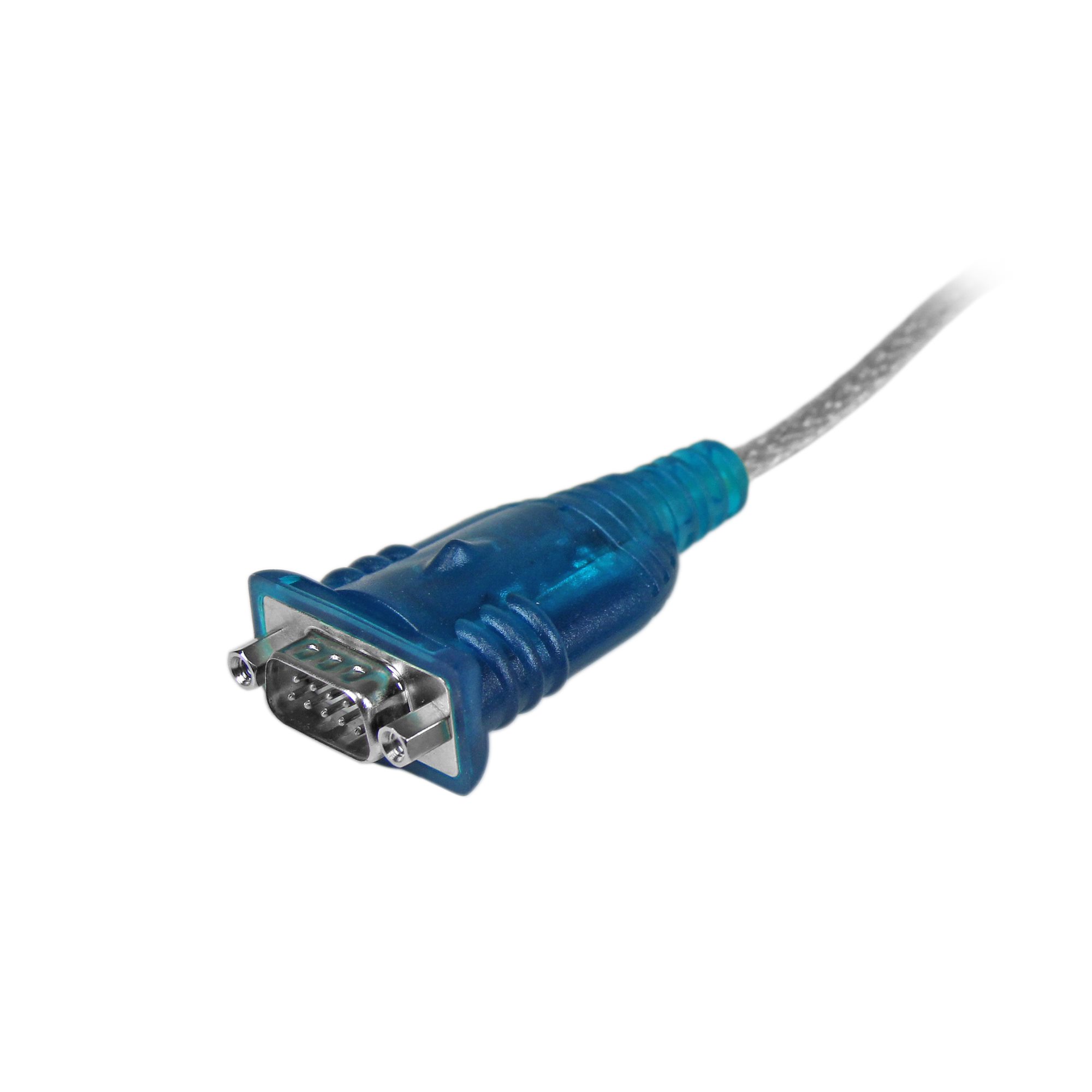 STARTECHCOM 1 Port USB to RS232 DB9 Serial Adapter Cable MM