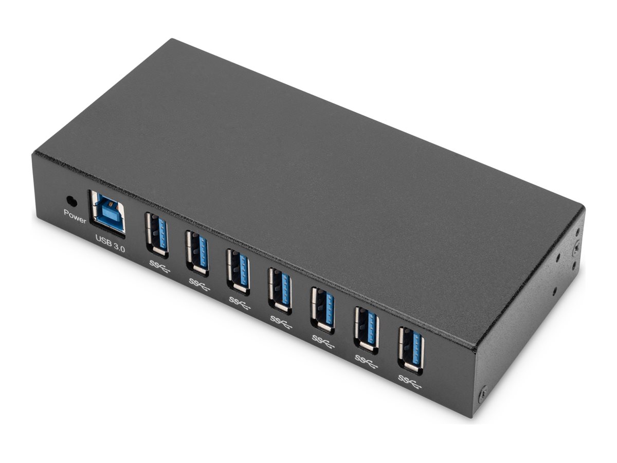 DIGITUS USB 3.0 Hub, 7-Port, Industrial Line