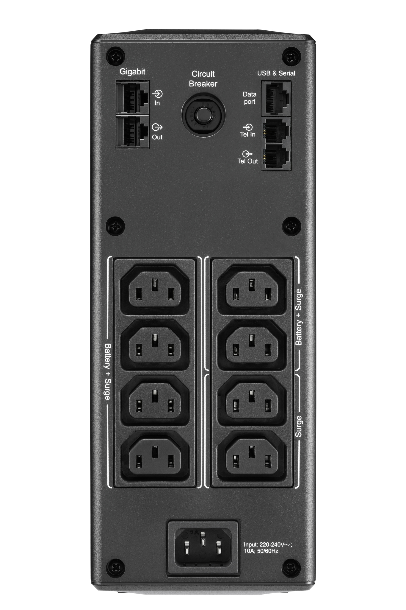 APC BackUPS Pro BR1300MI UPS AC 230V 780Watt 1300VA USB output connectors 8 Black
