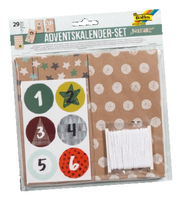 folia Adventskalender NATURE mehrfarbig folia Adventskalender NATURE mehrfarbig