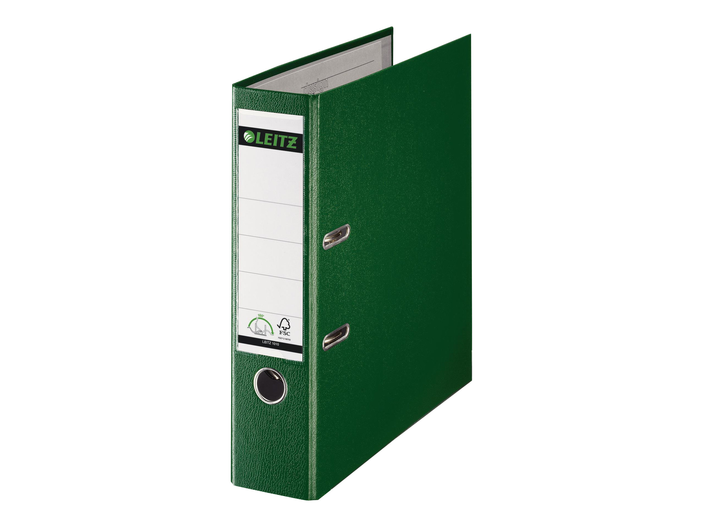 LEITZ 1010 Ordner gruen Kunststoff 8,0 cm DIN A4 LEITZ 1010 Ordner gruen Kunststoff 8,0 cm DIN A4