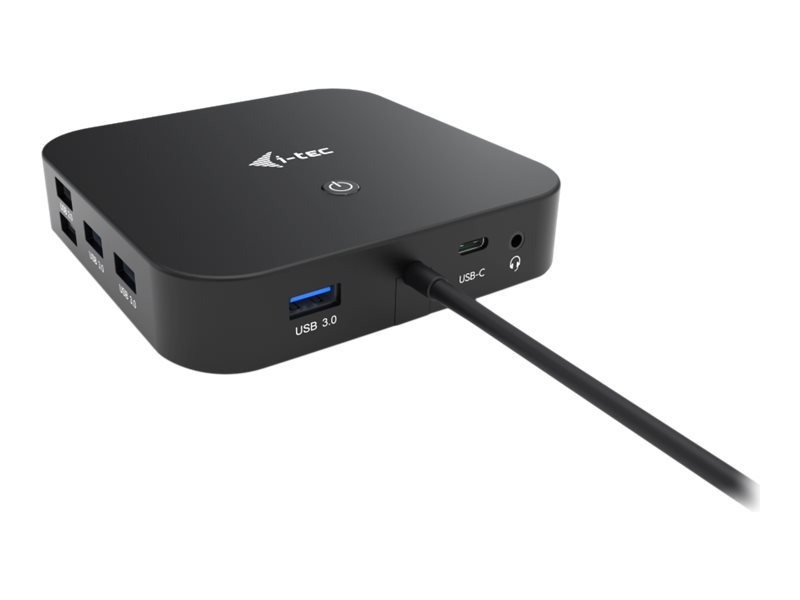 I-TEC USB-C Dual Display MST DS 2x DP 1x GLAN 3x USB 3.1 2x USB 2.0 1x USB-C-Datei 1x Audio/Mic Jack 1x 100W USB-C PD + Charger 112W I-TEC USB-C Dual Display MST DS 2x DP 1x GLAN 3x USB 3.1 2x USB 2.0 1x USB-C-Datei 1x Audio/Mic Jack 1x 100W USB-C PD + Charger 112W