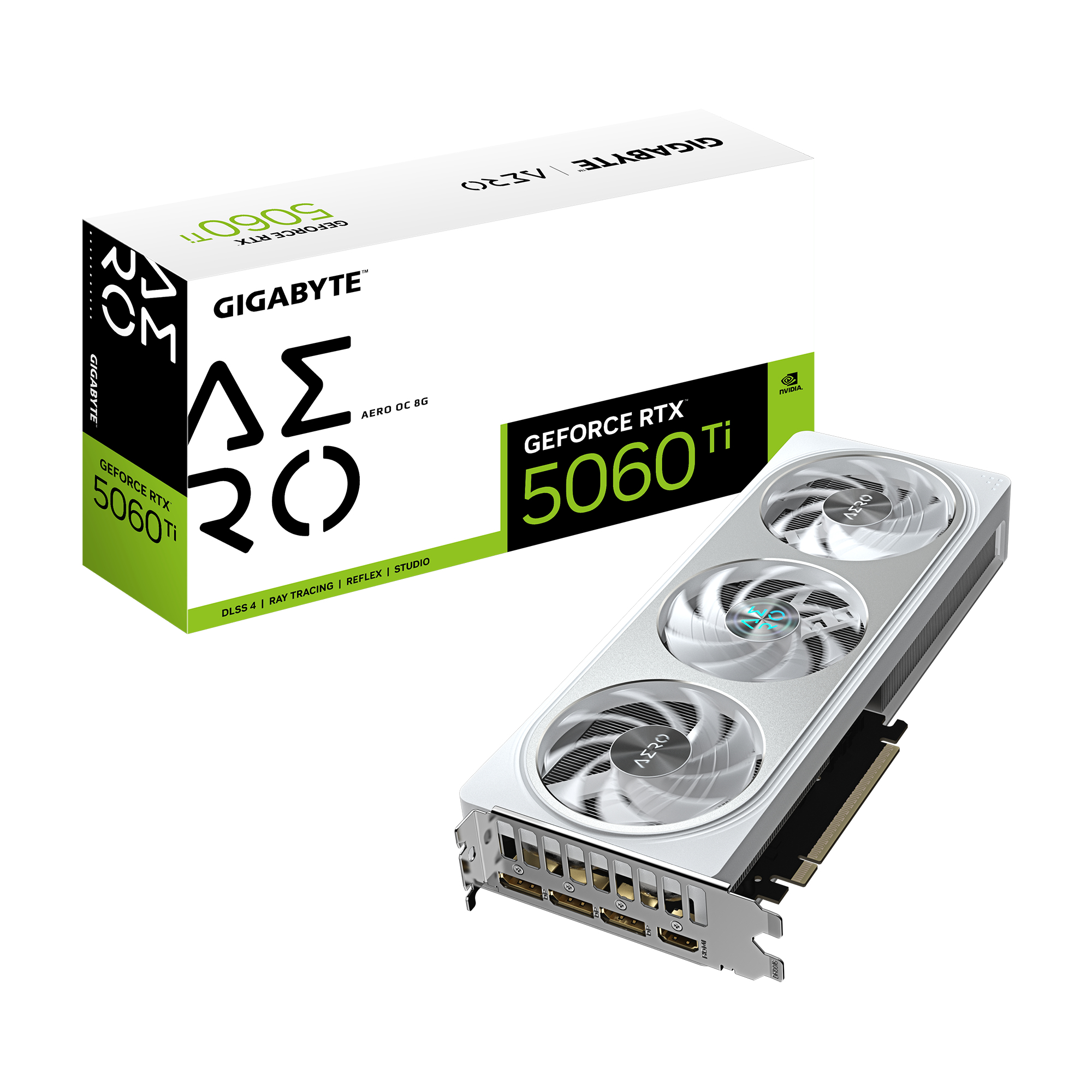 Gigabyte RTX 5060 Ti AERO OC 8GB GDDR7 3xDP