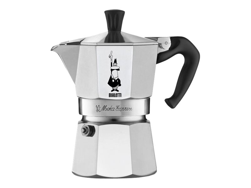 Bialetti Moka Express, Espressokocher fuer 4 Tassen