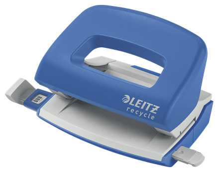 LEITZ Locher Recycle Mini blau, 1 St