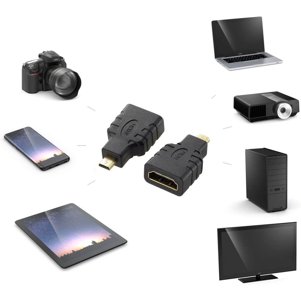 Techly HDMI Buchse zu Micro-HDMI Adapter
