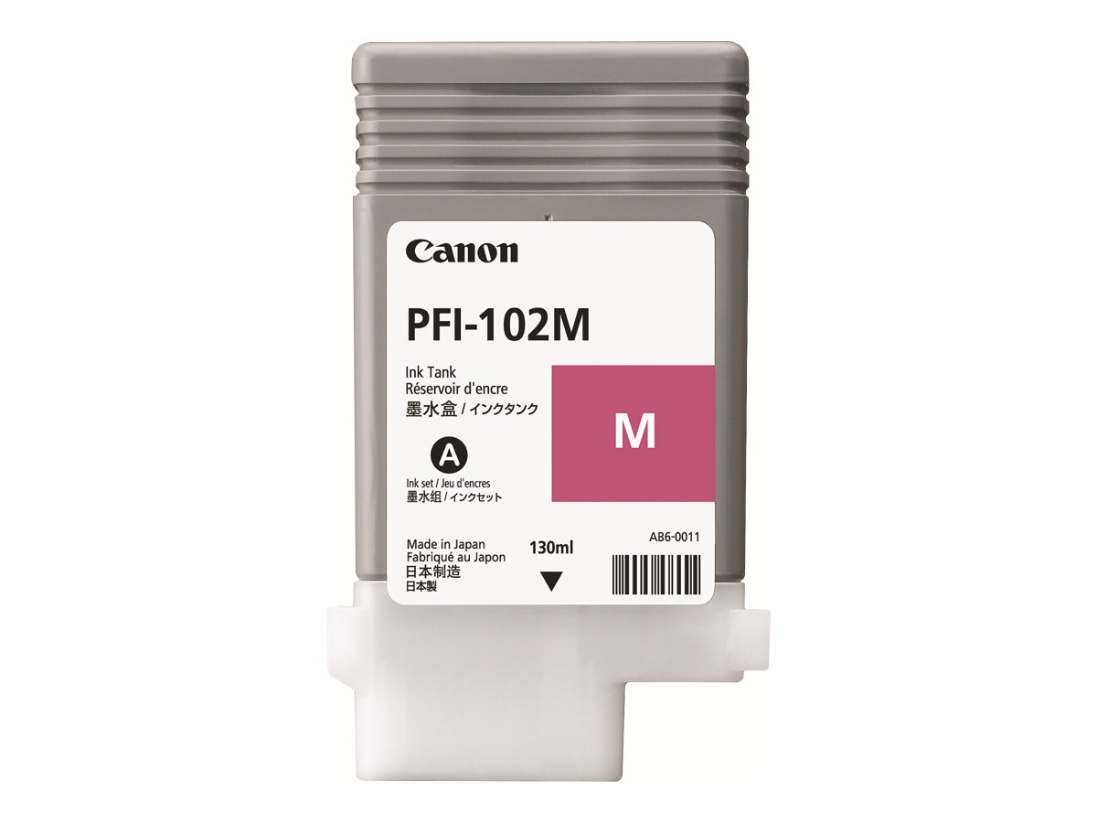 CANON PFI-102M Farbpatrone magenta Standardkapazität 130ml 1er-Pack