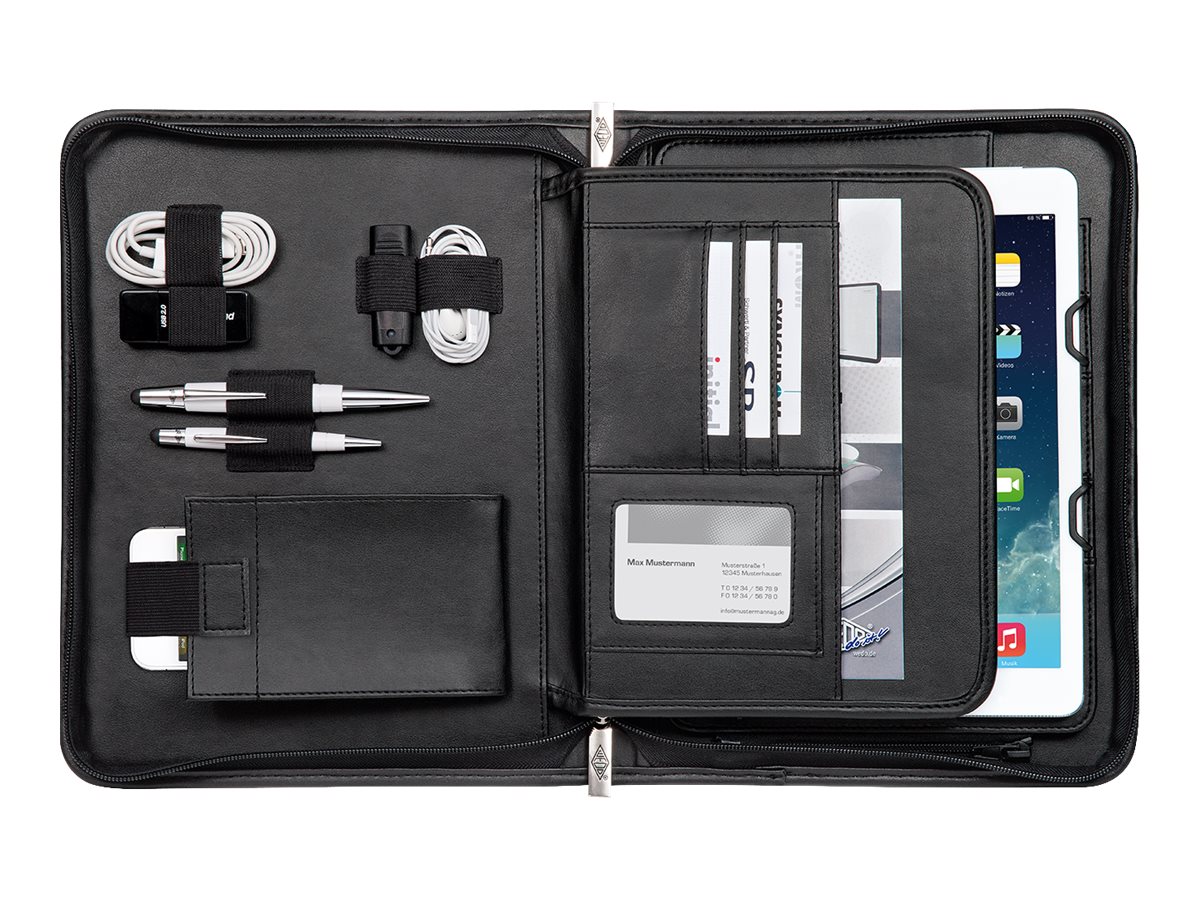 WEDO Elegance Tablet-Organizer fÃ¼r MarkenunabhÃ¤ngig Tablets bis 26,67 cm (10,5) schwarz