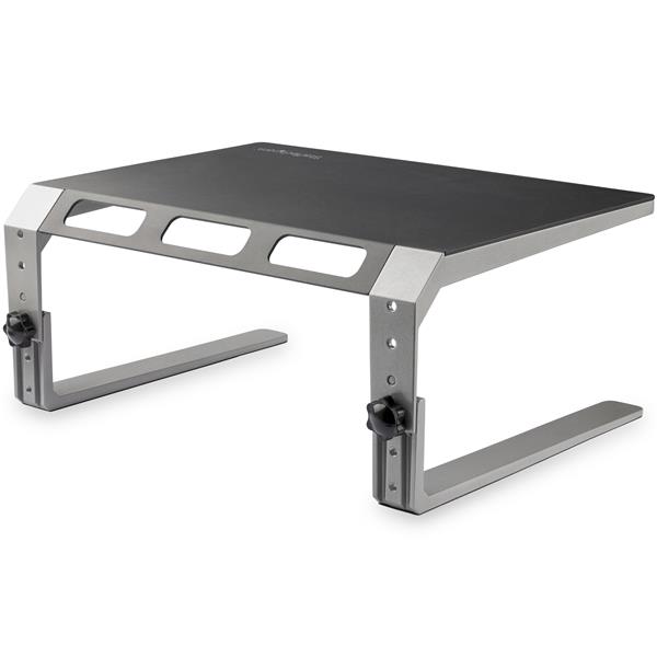 STARTECHCOM Monitor Riser Stand For up to 32inch Monitor Height Adjustable Computer Monitor Riser Steel and Aluminum