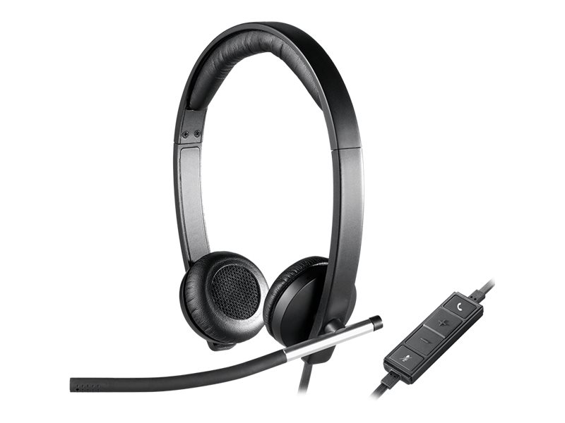 LOGITECH H650E STEREO USB-A HEADSET LOGITECH H650E STEREO USB-A HEADSET