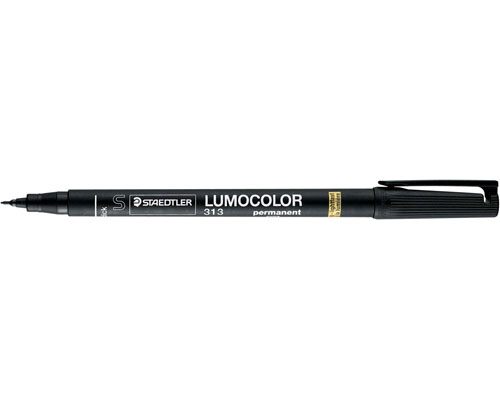 STAEDTLER Lumocolor 313 Schwarz permanent