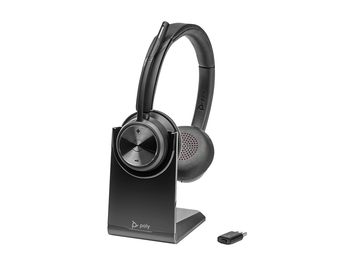 HP Poly Savi 7320 UC Stereo DECT 1880-1900 MHz Headset-EURO