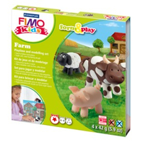 STAEDTLER Modelliermasse FIMO® kids Farm mehrfarbig STAEDTLER Modelliermasse FIMO® kids Farm mehrfarbig