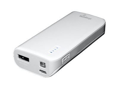 MediaRange MR751 Powerbank 5.200 mAh weiss