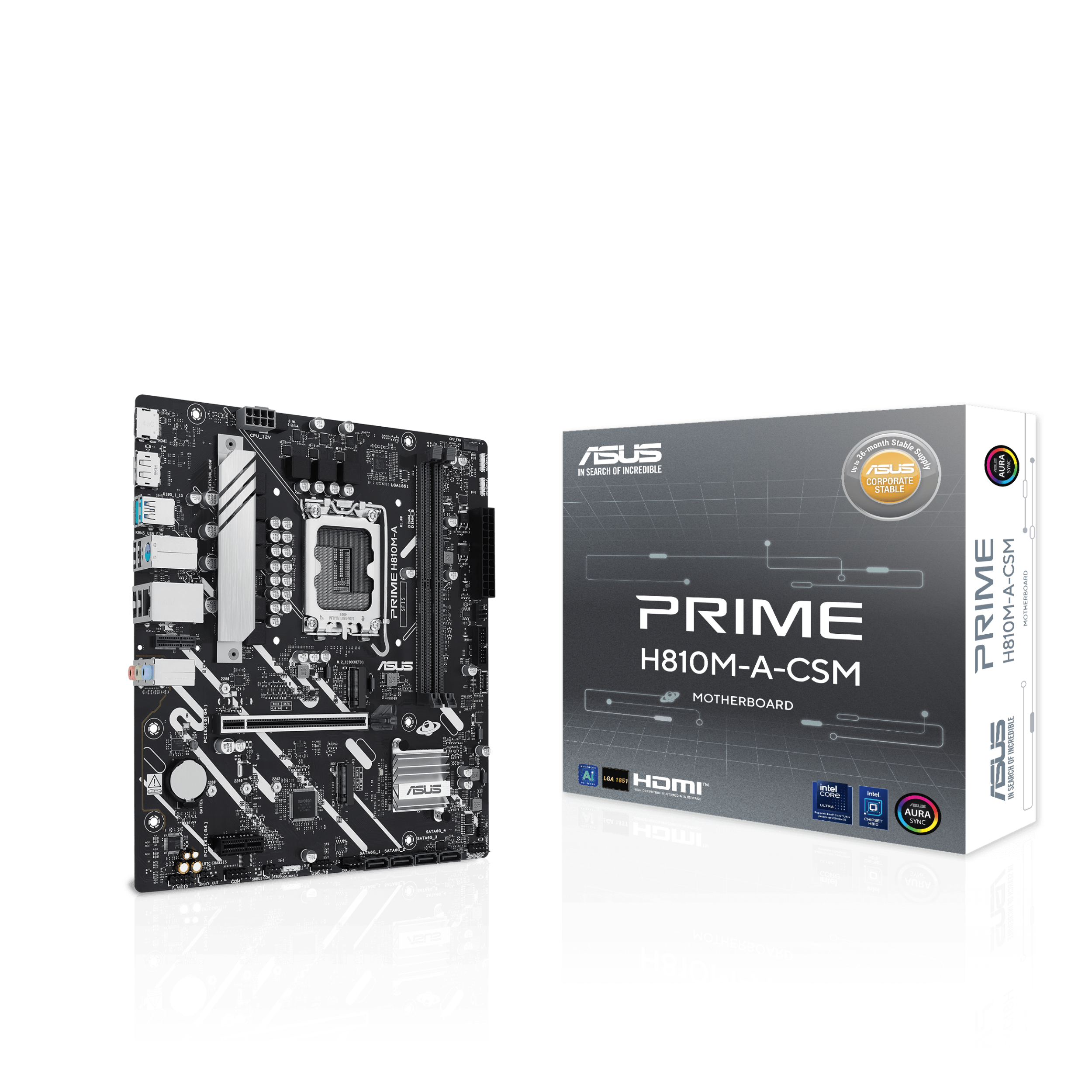 ASUS H810MACSM LGA1851 microATX