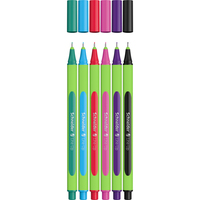 5 1 GRATIS Schneider LineUp Fineliner farbsortiert 0,4 mm, 5 St GRATIS 1 Fineliner