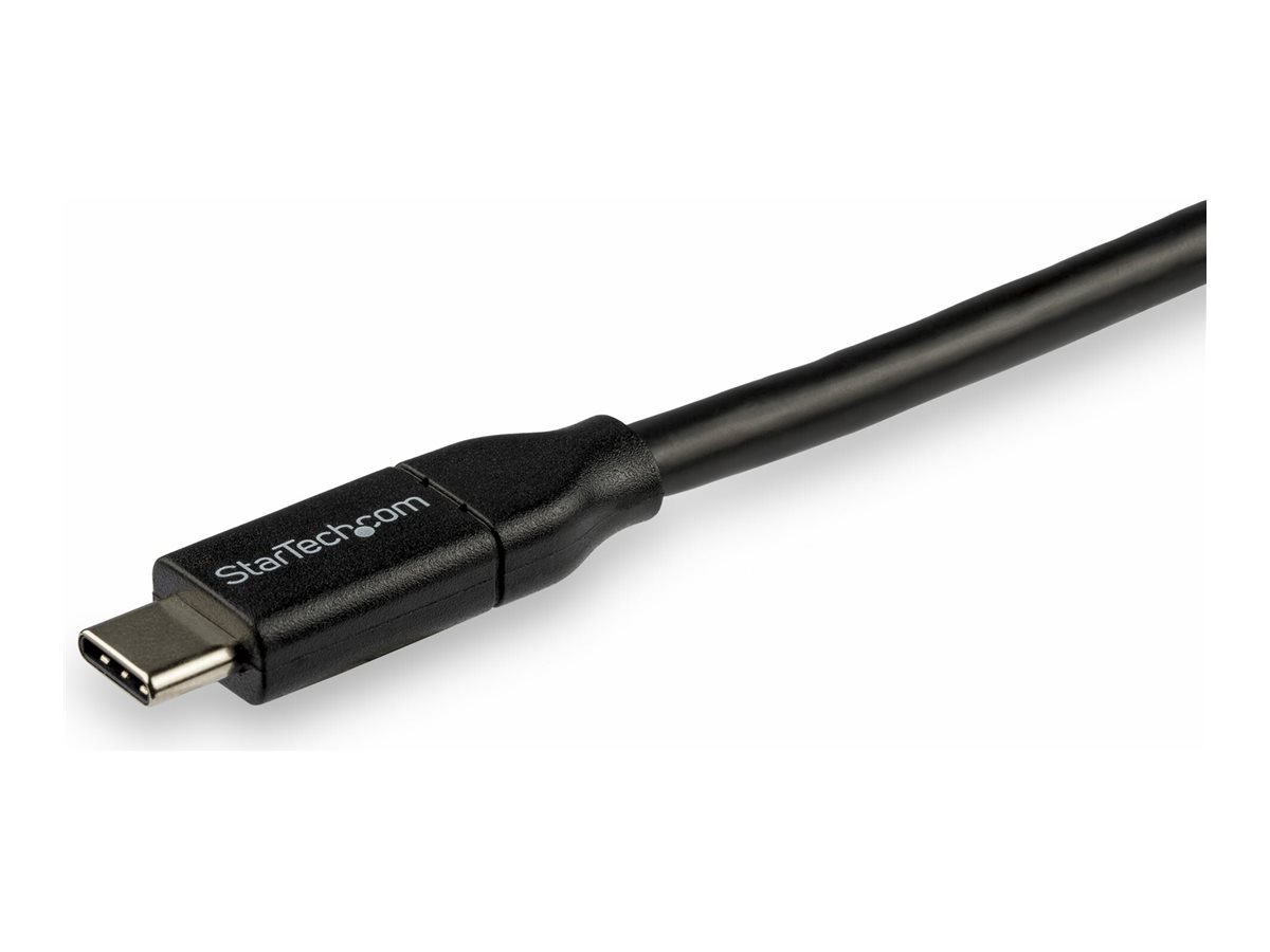 STARTECH.COM USB C To USB C Cable - 10 ft / 3m - USB-IF Certified - 5A PD - USB 2.0 - USB Type C Charging Cable - USB C Fast Charge
