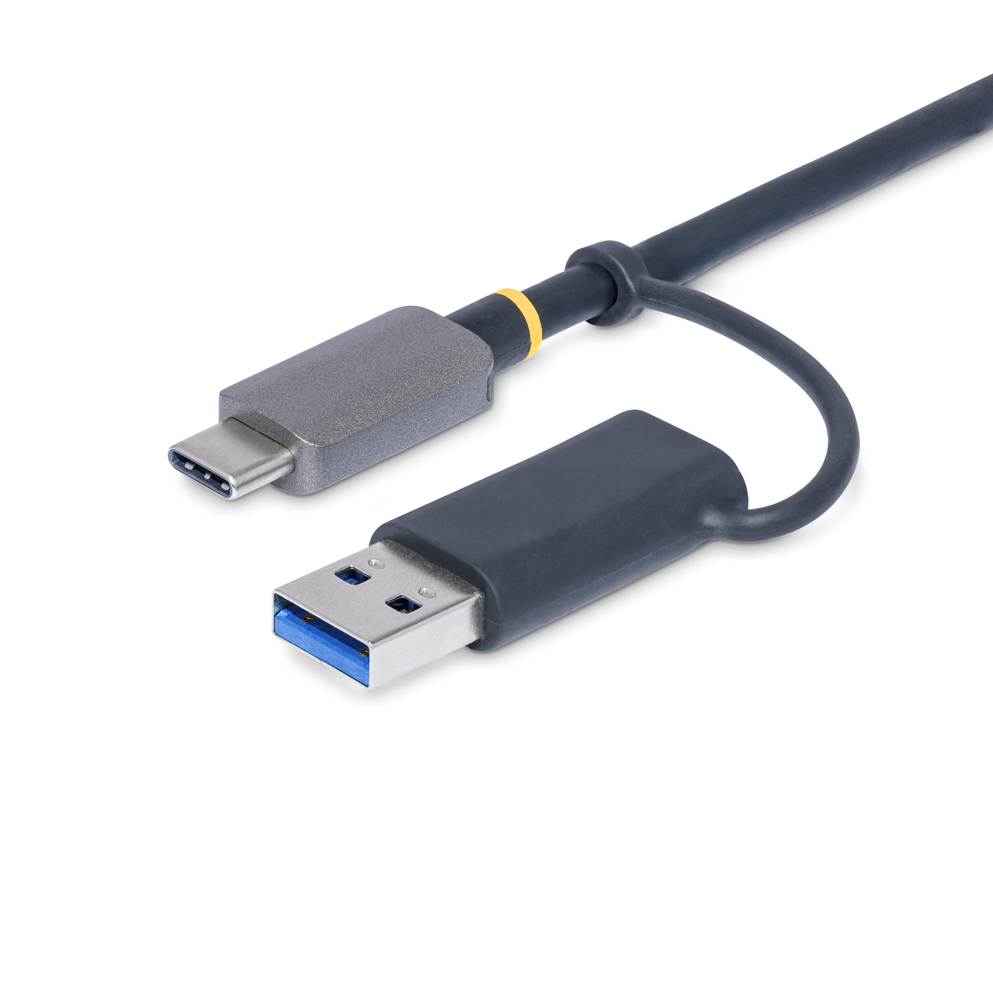 STARTECHCOM USB 30multikartenleser SDmicroSDCF USBC Kartenleser mit USBA Adapter Externer Kartenlesegeraet