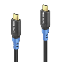 PureLink FlexInstall USB-C auf USB-C Kabel USB4 Gen2x2 20Gbps 100W 0.30m
