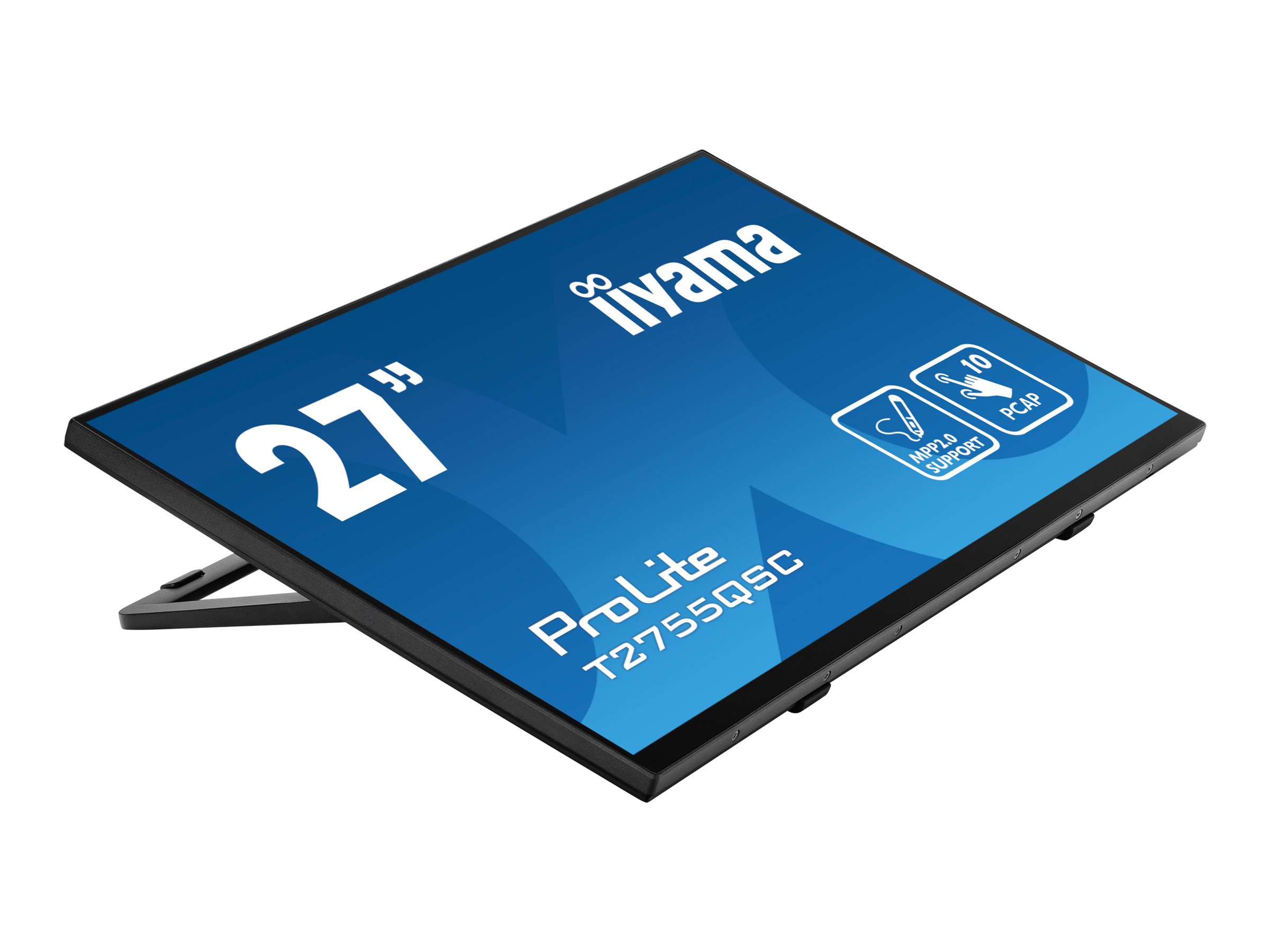 IIYAMA T2755QSC-B1 68,58cm 27Zoll LCD Bonded Projective Capacitive Bezel Free 10-Points Touch Screen 2560x1440 IPS panel