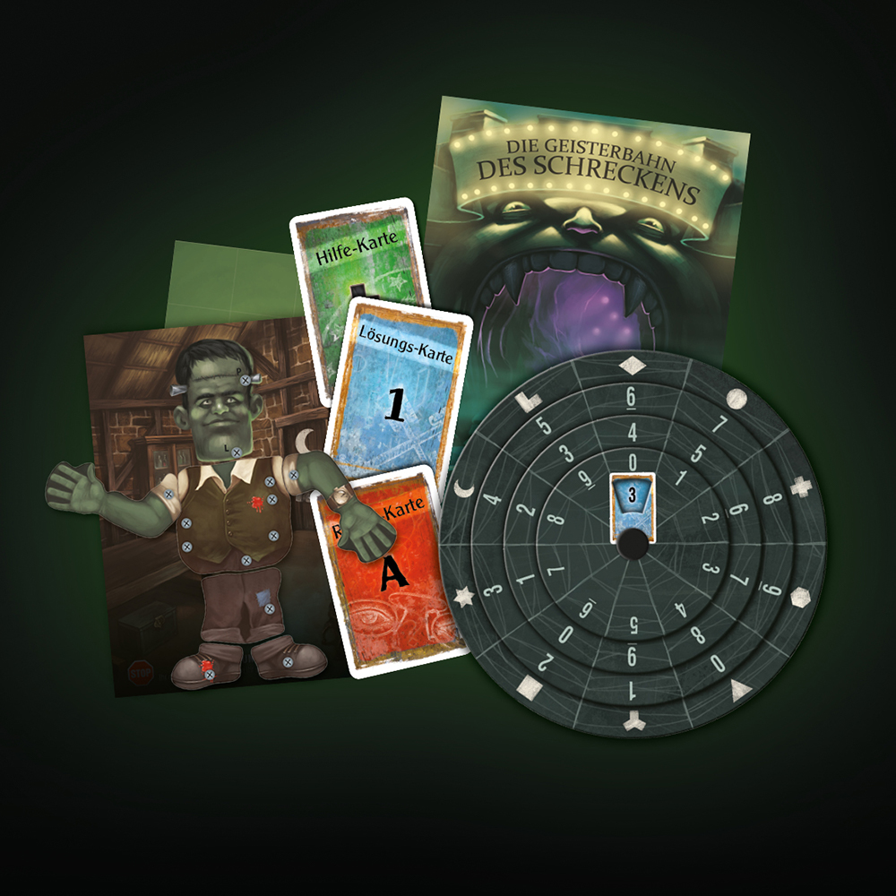 KOSMOS EXIT Das Spiel Die Geisterbahn des Schreckens EscapeRoom Spiel, 1 St
