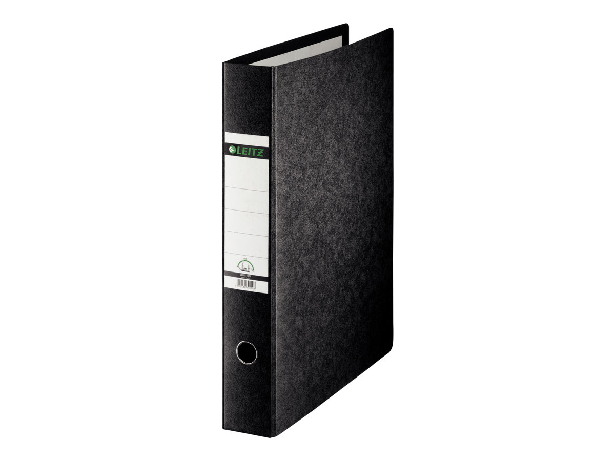 LEITZ 1072 Ordner schwarz marmoriert Karton 7,8 cm DIN A3 hoch LEITZ 1072 Ordner schwarz marmoriert Karton 7,8 cm DIN A3 hoch