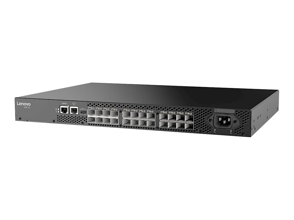 LENOVO ISG ThinkSystem DB610S 24 ports licensed 24x16Gb SWL SFPs 1 PS Rail Kit Lifetime Warranty Support LENOVO ISG ThinkSystem DB610S 24 ports licensed 24x16Gb SWL SFPs 1 PS Rail Kit Lifetime Warranty Support