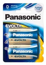 2 Panasonic Batterie Evolta Mono D 1,5 V