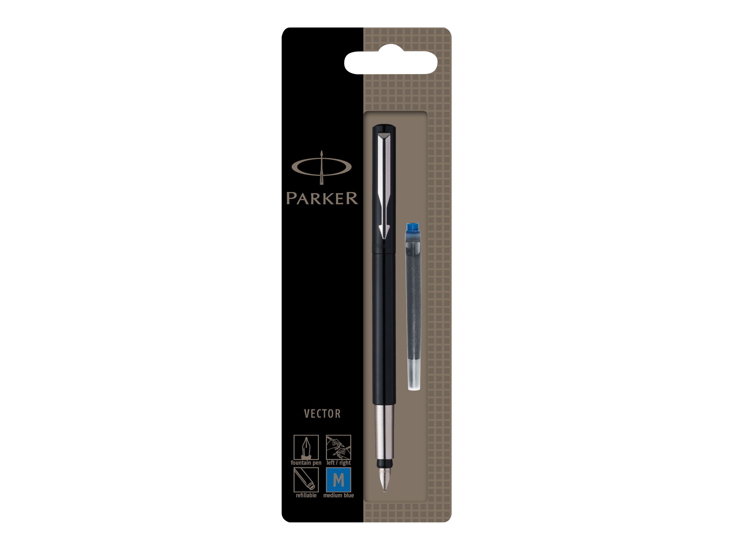 Parker S0881041 Vector F?ller, Schwarz