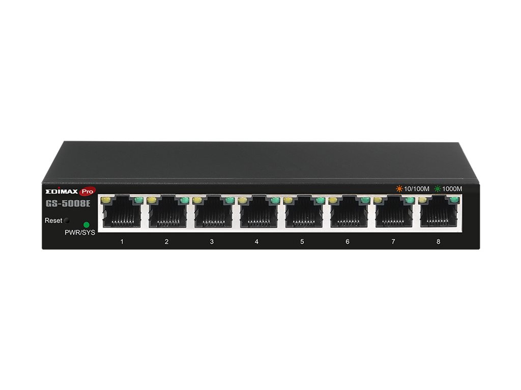 Edimax Gigabit Ethernet 8 Port Web Smart Switch Edimax Gigabit Ethernet 8 Port Web Smart Switch