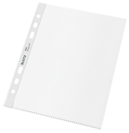 LEITZ Prospekthüllen recycle 4002 DIN A5 transparent genarbt 0,10 mm, 25 St