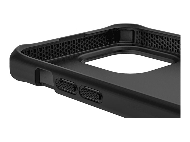 Mobilis SPECTRUM Case solid black for iPhone 15 14 softbag